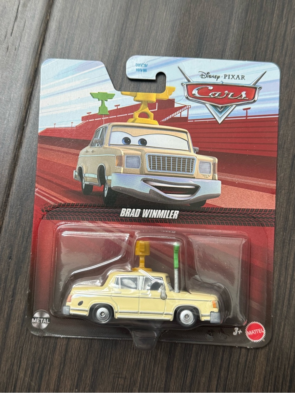 NWT Disney Pixar Cars Brad Winmiler Die-Cast Toy Car by Mattel
